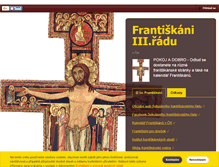 Tablet Screenshot of frantiskani.cz